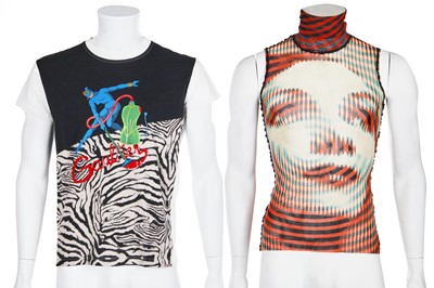 Lot 117 - Four Jean Paul Gaultier men's tops, 1990s-2000s