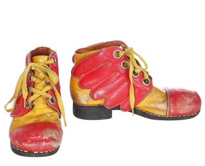 Lot 107 - A rare pair of Mr Freedom winged leather boots, designed by Jim O'Connor, 1970