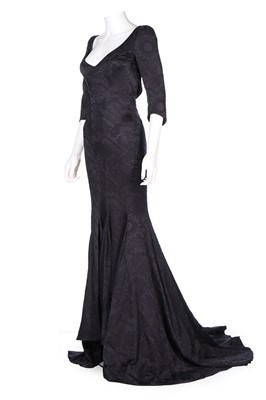 Lot 105 - Erin O'Connor's Zac Posen silk evening gown,...