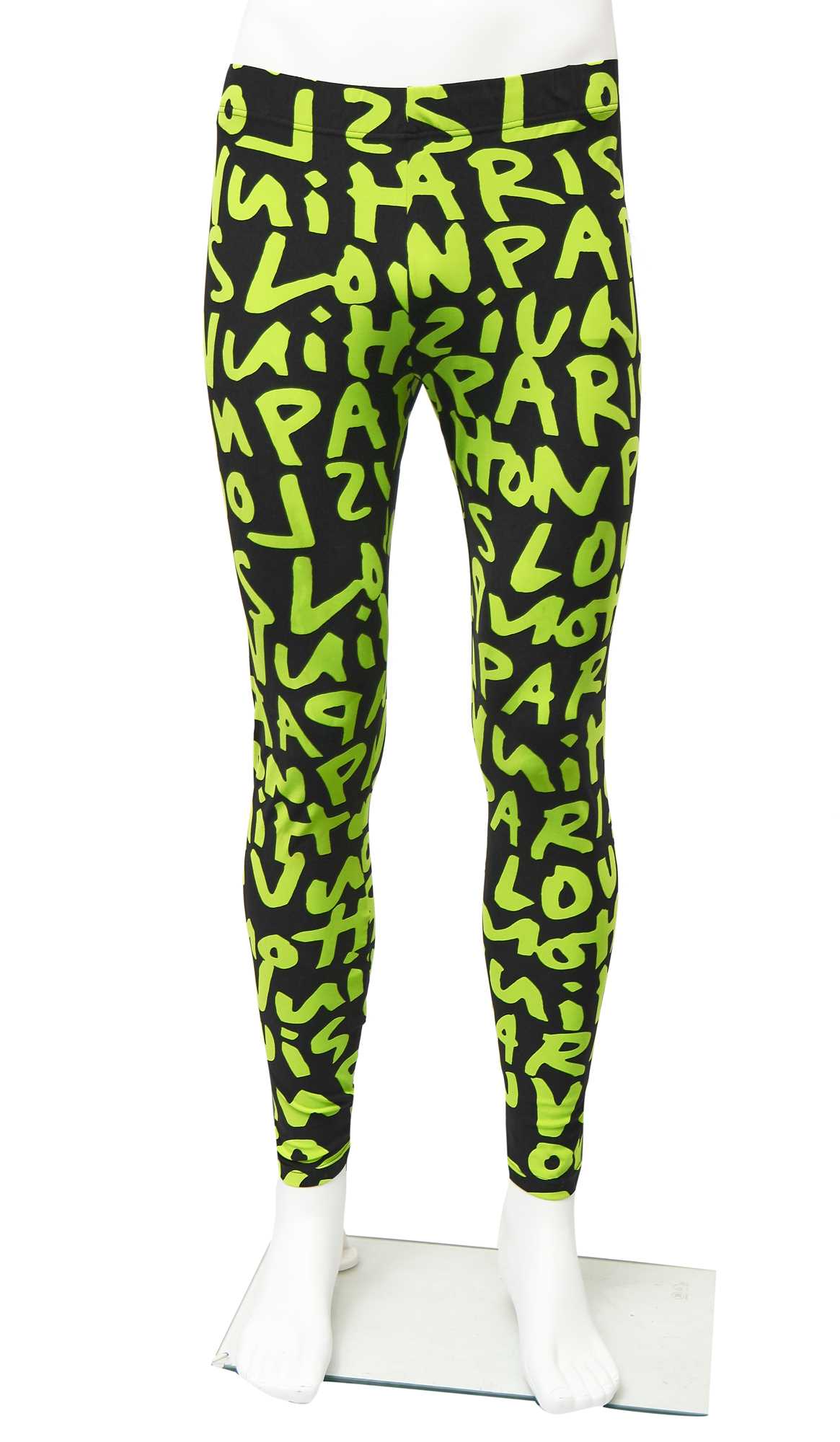 Lot 29 - A Pair of Louis Vuitton by Marc Jacobs men's polyamide leggings, 2009