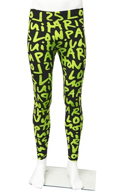 Lot 29 - A Pair of Louis Vuitton by Marc Jacobs men's polyamide leggings, 2009