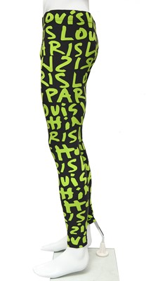 Lot 29 - A Pair of Louis Vuitton by Marc Jacobs men's polyamide leggings, 2009