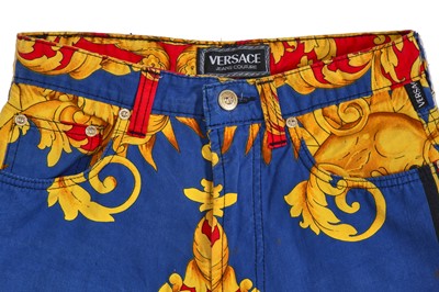 Lot 7 - A Versace printed cotton ensemble, 2000s-2010s