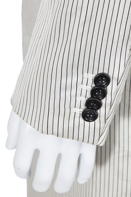 Lot 28 - An Alexander McQueen men's silk blend coat, Spring-Summer 2009