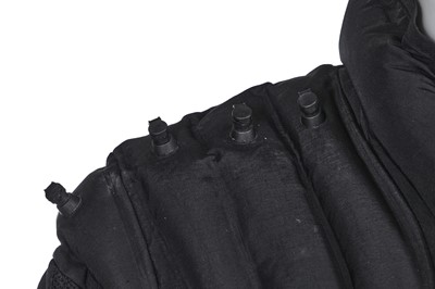Lot 47 - An Issey Miyake men's black polyester and mesh inflatable jacket, Spring-Summer 2001
