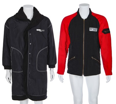Lot 45 - Two Michiko Koshino men's coats and one jacket, 1990s-2000s
