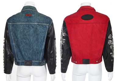 Lot 83 - Four John Richmond men's jackets, late 1980s-mid 1990s
