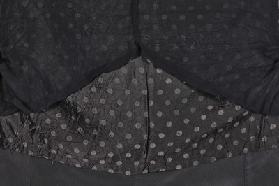 Lot 46 - A Comme des Garçons men's black wool jacket, Spring-Summer 2014