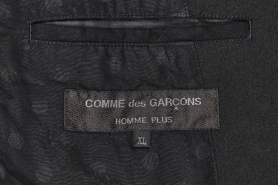 Lot 46 - A Comme des Garçons men's black wool jacket, Spring-Summer 2014