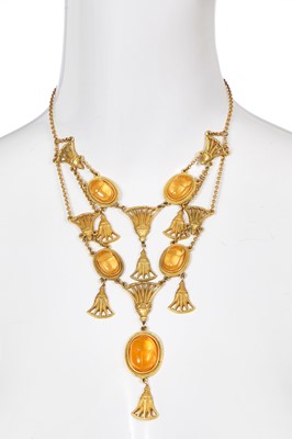 Lot 157 - A Christian Dior by John Galliano scarab beetle necklace, Autumn-Winter 2001-02
