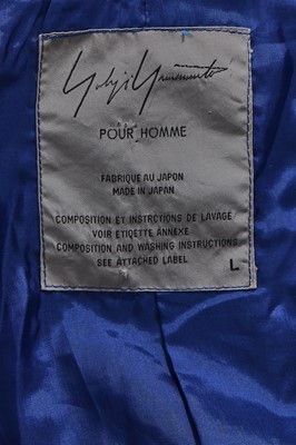 Lot 41 - A Yohji Yamamoto men's multicoloured wool coat, circa 2000