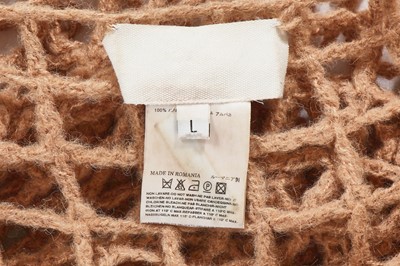 Lot 26 - A Maison Martin Margiela alpaca wool mesh top, Autumn-Winter 2008-09