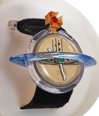 Lot 75 - A Vivienne Westwood Swatch orb watch, 1993