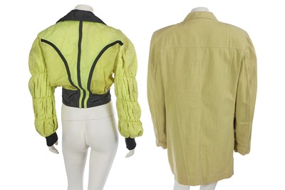 Lot 358 - A group of John Galliano jackets, early 1990s
