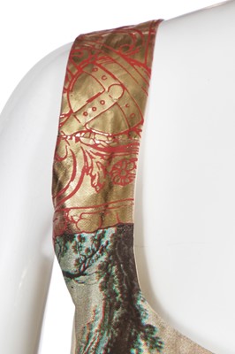 Lot 119 - A Vivienne Westwood printed lycra corset, 'Portrait' collection, Autumn-Winter 1990-91