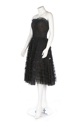 Lot 221 - Two Oscar de la Renta black evening/cocktail...