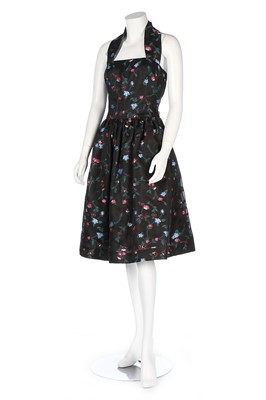 Lot 223 - Three Oscar de la Renta black cocktail dresses,...