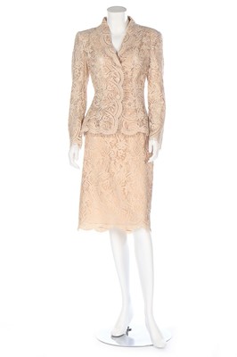 Lot 227 - Three Oscar de la Renta suits, modern,...