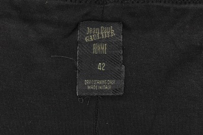 Lot 133 - A Jean Paul Gaultier black sequined viscose playsuit, circa 1990
