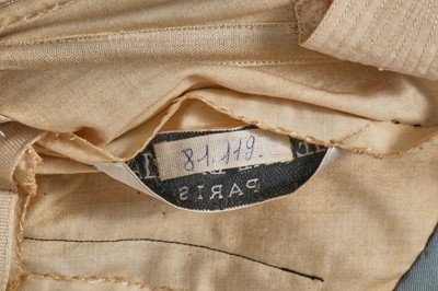 Lot 378 - A Pierre Balmain haute couture tricolour silk sheath, circa 1955