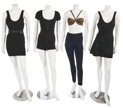 Lot 399 - A group of Azzedine Alaïa stretch jersey separates, late 1980s-90s