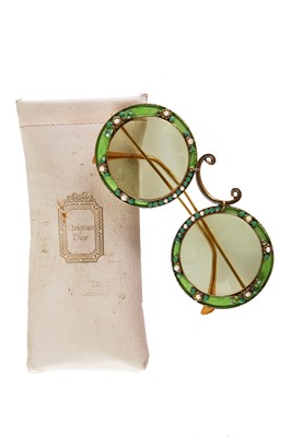 Lot 344 - A pair of Christian Dior by Tura 'Avant-Garde' sunglasses, circa 1967