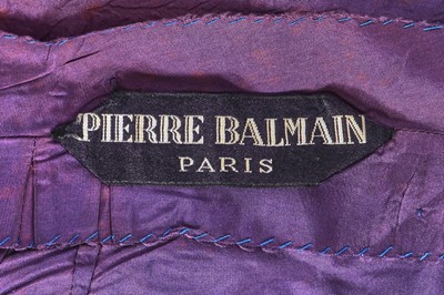 Lot 380 - A Pierre Balmain haute couture cocktail dress, circa 1957