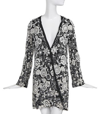 Lot 398 - A rare Francevramant beaded evening coat, circa 1935