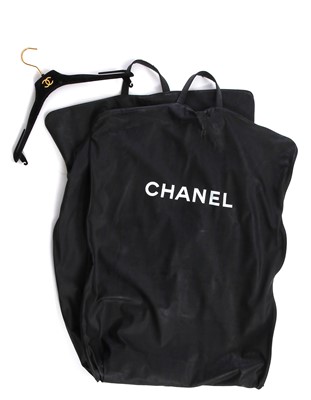 Lot 26 - A Chanel white bouclé wool-blend coat-dress, Autumn-Winter 2000-01