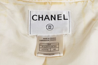 Lot 26 - A Chanel white bouclé wool-blend coat-dress, Autumn-Winter 2000-01