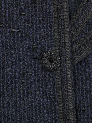 Lot 27 - A Chanel navy blue dress and jacket, Cruise 2002