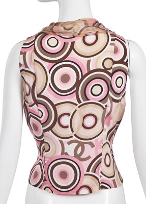 Lot 28 - Two Chanel blouses and an Hermès skirt, 2000s