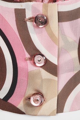 Lot 28 - Two Chanel blouses and an Hermès skirt, 2000s