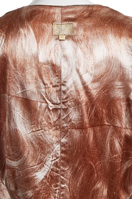 Lot 105 - A Vivienne Westwood printed velvet ensemble 'Grand Hotel' collection, Spring-Summer 1993