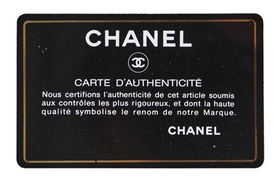 Lot 29 - A Chanel navy lambskin 'Diana' bag, circa 1992