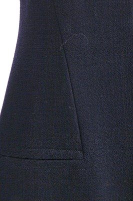 Lot 30 - A Chanel navy wool crêpe suit, Autumn-Winter 1997-98