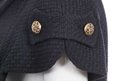 Lot 34 - A Chanel black cotton-blend suit, Spring-Summer 2007