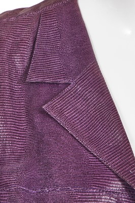 Lot 161 - A Chanel by Karl Lagerfeld purple ensemble, Spring-Summer 2001