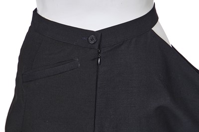 Lot 129 - An Alexander McQueen black wool skirt, 'The Hunger' collection, Spring-Summer 1996