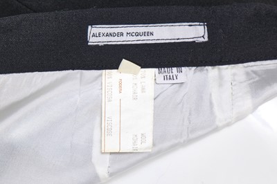 Lot 129 - An Alexander McQueen black wool skirt, 'The Hunger' collection, Spring-Summer 1996