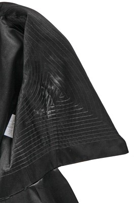Lot 72 - An Alexander McQueen by Sarah Burton black rayon tailcoat, Spring-Summer 2011