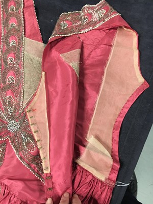 Lot 526 - A rare Jeanne Lanvin haute couture robe de style, Autumn-Winter 1926-27