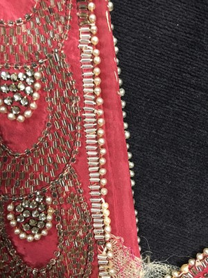 Lot 526 - A rare Jeanne Lanvin haute couture robe de style, Autumn-Winter 1926-27