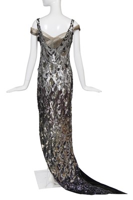 Lot 402 - A fine Paul Poiret sequined evening gown 'Reine Reflets' (Queen of Reflections), 1926