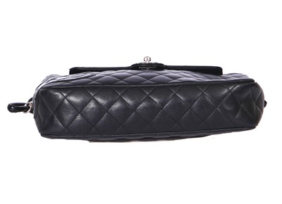 Lot 49 - A Chanel cambon ligne calfskin camera bag, 2005-06