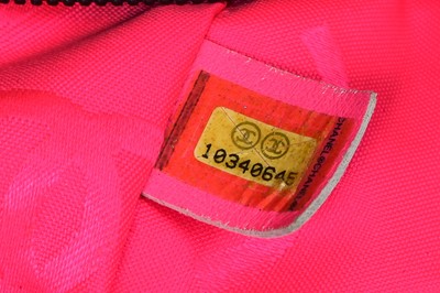 Lot 49 - A Chanel cambon ligne calfskin camera bag, 2005-06