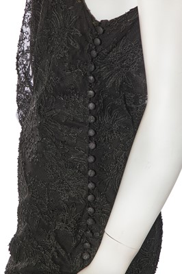 Lot 240 - A John Galliano green lace evening gown, commercial collection 2007