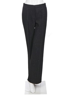 Lot 137 - An Azzedine Alaïa black polyester coat, 1990s