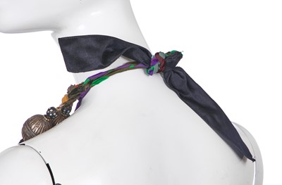 Lot 102 - A rare Vivienne Westwood Venetian Millefiori beaded necklace, 'On Liberty' collection, Autumn-Winter 1994-95