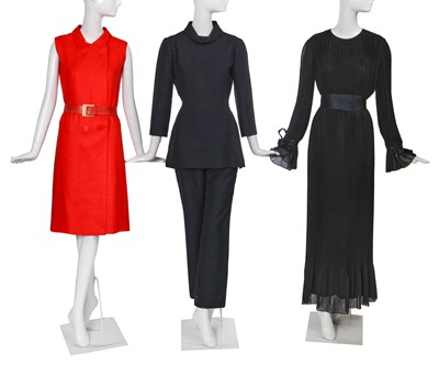 Lot 338 - A group of Givenchy daywear, 1960s, owned by Princess Lilian of Belgium